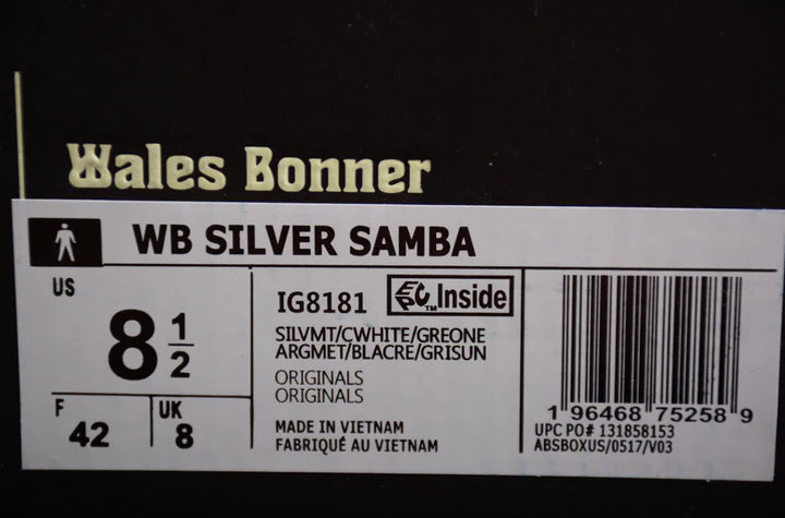 SAMBA X WALES BONNER SILVER